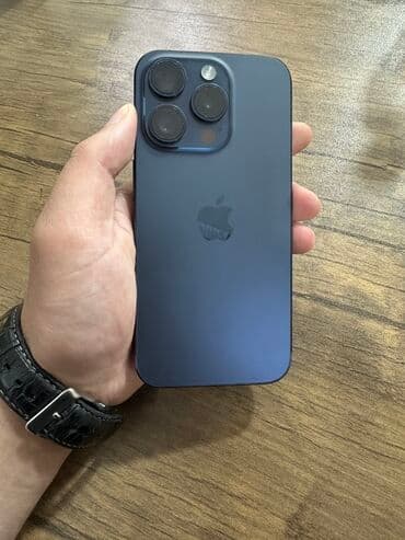 IPhone 15 Pro, 256 GB, Blue Titanium
