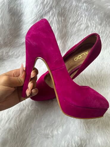 kabloklar 2021: Tuflilər, Aldo, Ölçü: 38.5, rəng - Bənövşəyi, Yeni — 7