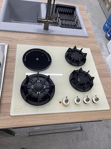 Duxovkalar: Qarışıq sobası Quraşdırılan, 4 gözlü — 1