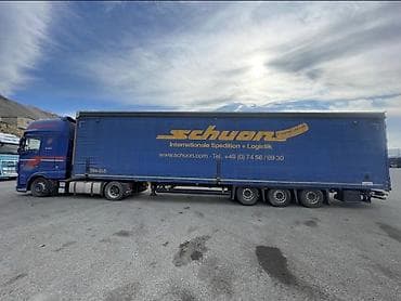 Aksesuarlar və tüninq: Pərdəli yarımqoşqulu yük maşını - Uzun məsafəli daşımalar üçün pərdə — 1