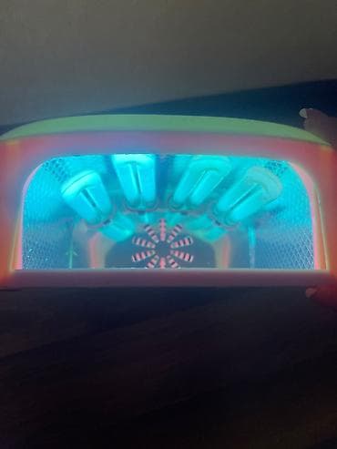 лампа вентилятор: UV dırnaq lampası - Tip: UV lamp (jel lak və gel üçün) - Elektriklə — 3