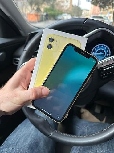 iphone x 12: IPhone 11, 64 GB, Sarı — 5