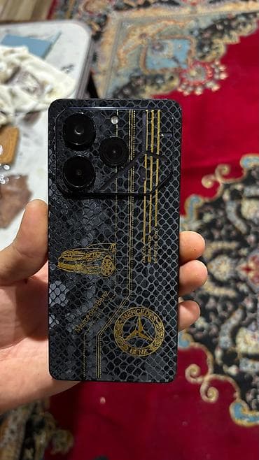 Tekno pova 6 pova 24 ram 256 yaddaş oyun ucun ela telefondu