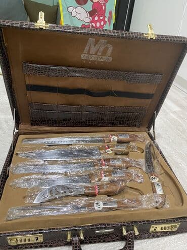 набор ножей zepter: Çemodanı yaxşı vəziyyətdə deyil çünki çoxdan alınıb amma biçaqlar və — 7