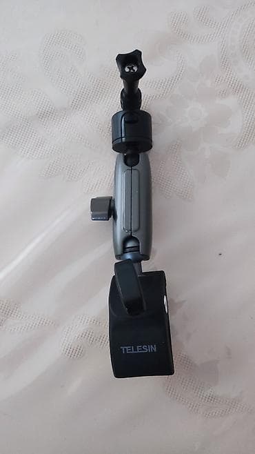 mikrafon şur: TELESIN universal sıxaclı qol – aksiya kameraları və avadanlıq üçün - — 2