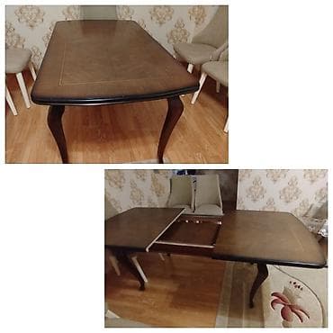 Qonaq masası, Açılan, Taxta, Dördbucaq masa