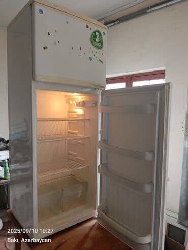 ugur xaladelnik: İşlənmiş 2 qapılı Atlant Soyuducu Satılır, rəng - Ağ — 3