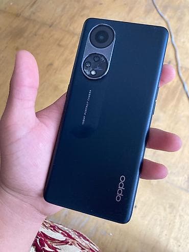 iphone da max: Oppo Reno8 T 5G, 256 GB, rəng - Qara, Sensor, İki sim kartlı, Face ID — 3