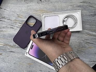 IPhone 14 Pro, 128 GB, Deep Purple, Face ID — 8