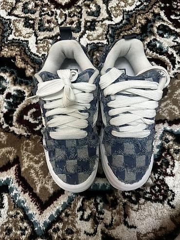 ket ayaqqabilar: Uşaq idman ayaqqabısı - Model: gündəlik/skeyt tərzi - Material: denim — 1