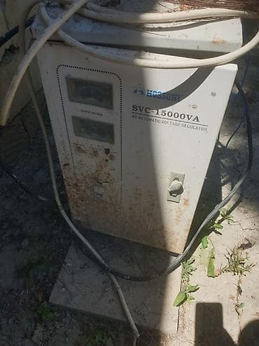transformatorlar: İşlənmiş, Ev üçün, 1 faza, Gərginliy stabilizatoru, 220 V, Kredit yoxdur — 2