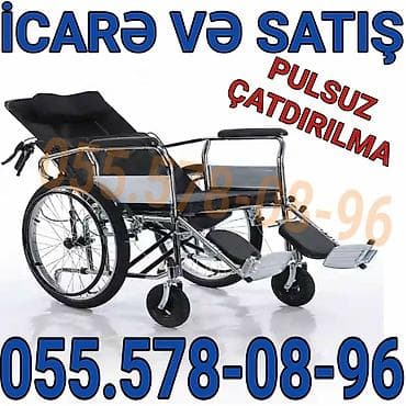 arabası: İcarə və satış üçün əlil arabası - Manual tip, böyük arxa təkərlər və — 2
