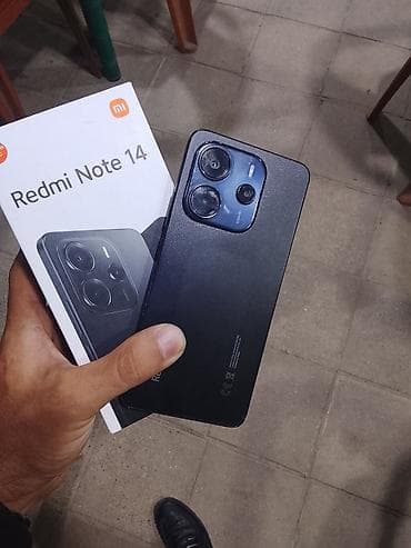 note 20 plus: Redmi Note 14, 256 GB, rəng - Qara — 1