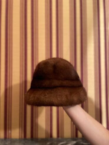 qadınlar üçün merinosdan papaqlar: Təmiz norka papaq — 2