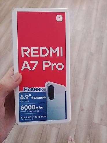 Redmi 7A, 128 GB, rəng - Qara, Barmaq izi, İki sim kartlı, Face ID — 1