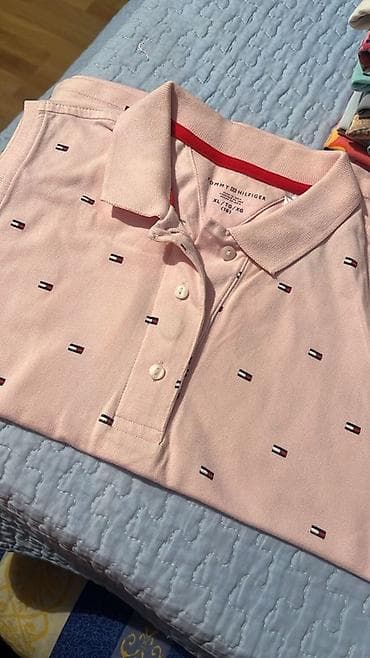 Polo köynək, Tommy Hilfiger, XL, rəng - Çəhrayı