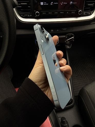 sade tel: IPhone 14, 128 GB, Mavi, Simsiz şarj, Face ID — 1