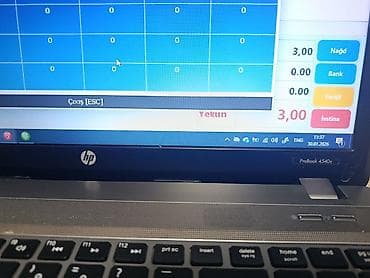 Ноутбуки: HP ProBook 450 G1 noutbuk Tam işlək vəziyyətdə hazır kassa sistemi — 3