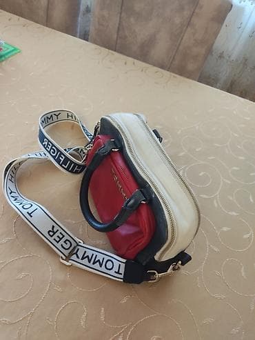 cuxol: Tommy Hilfiger brend tərzində çoxfunksiyalı qadın çantası. - Dizayn — 4