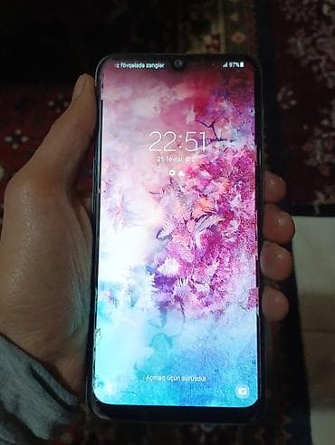 samsun a54: Samsung Galaxy A30, 32 GB, rəng - Ağ, Düyməli, Barmaq izi, Face ID — 2