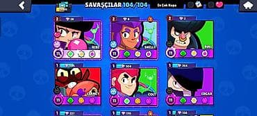 Brawl Stars hesabı – yüksək səviyyəli oyun profili - Kupa yolu — 2