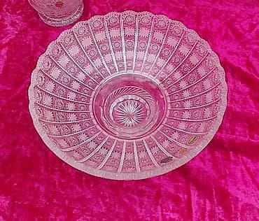 qab qurudan: Bohemia Crystal şüşə seti - Material: orijinal Bohemia Crystal — 1