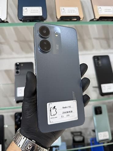 Elektronika: Redmi 13C, 256 GB, rəng - Boz, İki sim kartlı — 1