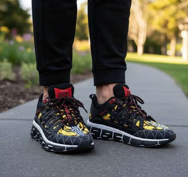 Versace idman ayaqqabısı – Trigreca dizaynı - Rəng: qara/sarı lalafo.az -da Versace idman ayaqqabısı – Trigreca dizaynı - Rəng: qara/sarı