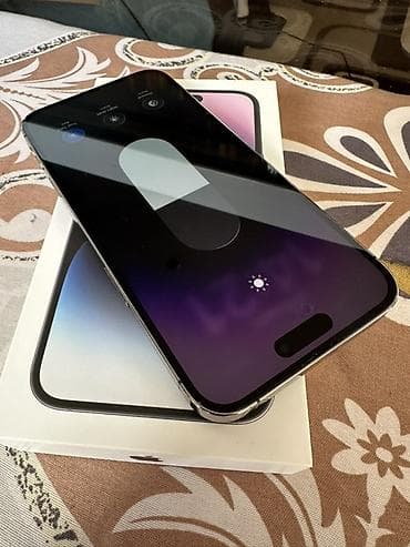 şarj: IPhone 14 Pro, 256 GB, Deep Purple, Face ID — 6