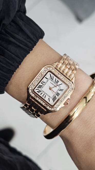 cartier браслет qiymeti: Новый, Наручные часы, Cartier, цвет - Золотой — 10