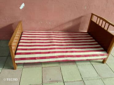 ikinci əl carpayilar: Təknəfərlik çarpayı, Bazasız, Matras ilə, Siyirməsiz — 2