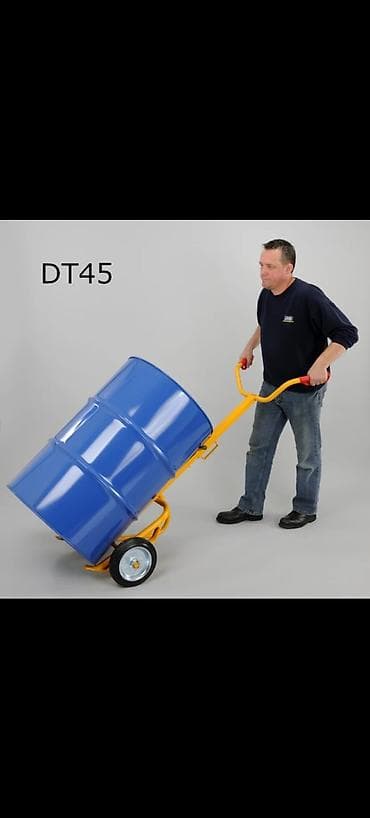 əl misari: DT45 tipli çəllək daşıma arabası - 200 litrlik metal və plastik — 1