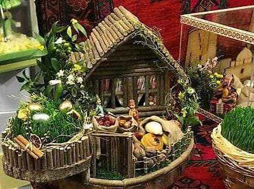 semeni formalari: Novruz və Ramazan bayramı üçün xonça kompozisiyaları sifarişlə — 2