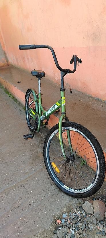 24 lik velosiped: İki təkərli Uşaq velosipedi Start, 24", sürətlərin sayı: 1 — 3