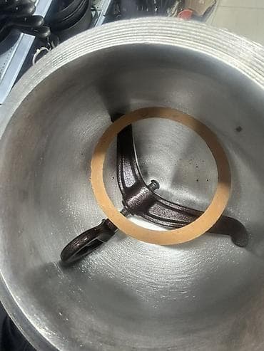 siren: Döküm təzyiq qazanı – ənənəvi “qopqalı” model - Material: ağır döküm — 4