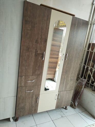 kupe şkaf: Yeni, Kupe, 3 qapılı Düz dolab, Dolab-asılqan, Azərbaycan — 9
