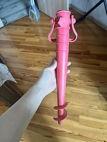 jesou saat: Plastik torpaq/çəpər dirəyi üçün spiral torpaq ankeri - Material — 1