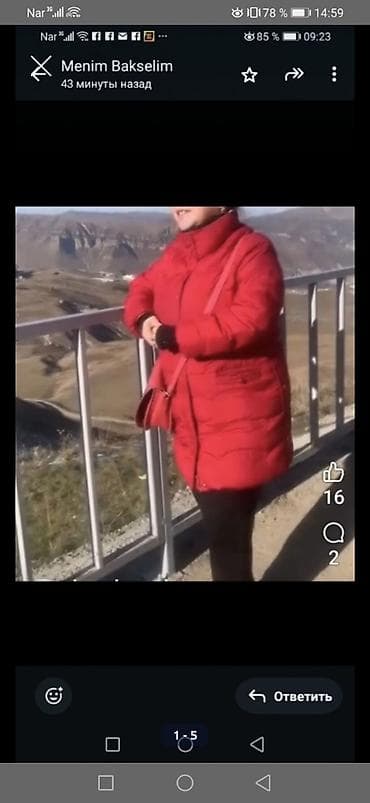 termo geyim: Qadınlar üçün qışlıq şişmə palto - Payız yaz mövsümü üçün. 150 manata — 4