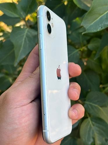 Elektronika: IPhone 11, 64 GB, White Titanium, Face ID — 3