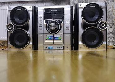 mini duxovka: Sony mini hi-fi musiqi sistemi. Tam işlək vəziyyətdə pultda var - — 1