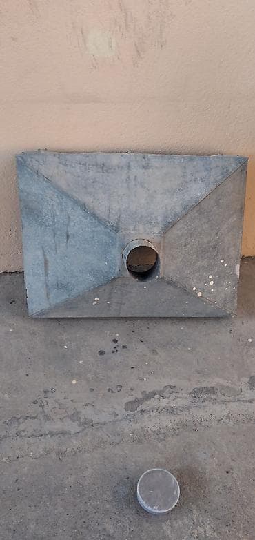 ət maşın: Sinkafon/ştutserli metal hava-udma/küknar (tozsoran) qapağı – kvadrat — 4