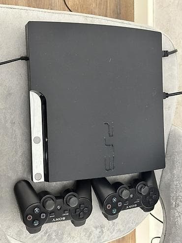 gen: Sony PlayStation 3 (PS3) Slim oyun konsolu Xüsusiyyətlər: - PS3 Slim — 1
