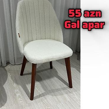Qonaq otağı üçün, Yeni, Qatlanmayan, rəng - Ağ Stul