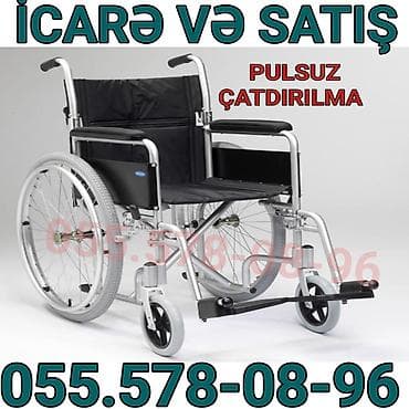 Manual əlil arabası – icarə və satış - Yüngül alüminium karkas - — 1