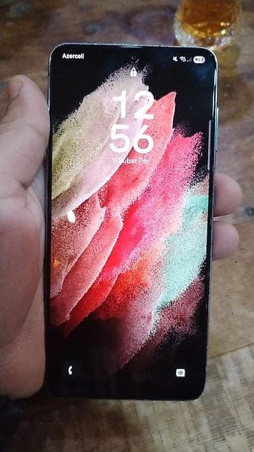 Elektronika: Samsung Galaxy S21 5G, 128 GB, rəng - Qara, Simsiz şarj — 1