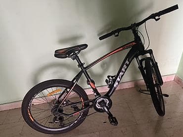 velosiped 21: START Speed dağ velosipedi - Rəng: mat qara, narıncı-qırmızı — 1
