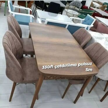 turkanda heyet evleri: 🇹🇷Türk istehsalı Möhtəşəm ✨✨ Kuxna üçün stol stul dəsti 4 stul 1 — 1