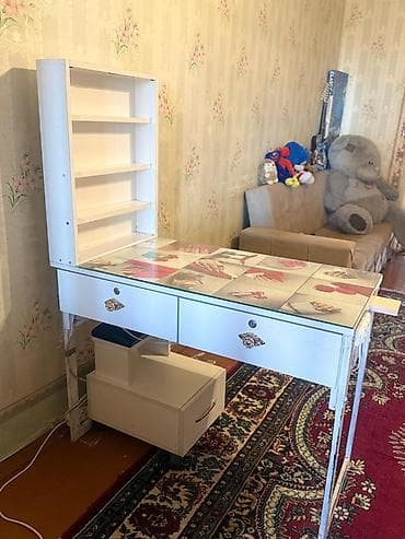 piknik masasi: Düz masa, Siyirməli, Polkalı, Şüşə, Kredit yoxdur — 1