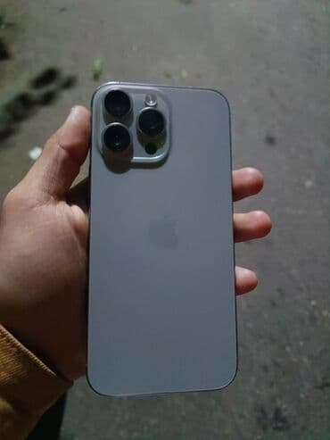 15 про макс: IPhone 16 Pro Max, 256 ГБ, Space Gray, Отпечаток пальца, Face ID — 1
