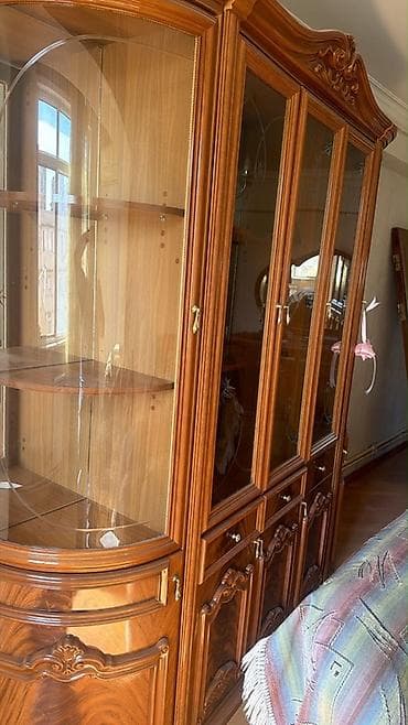 qapi taxda: Mebel və qapı dəsti - Material: ağac teksturalı MDF/laminat örtüklü — 8